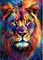 Tiger Diamond Painting Kits for Adults, DIY 5D Full Drill Animals Diamond Art Kits Diamond Dots Pictures Perfect for Relaxation and Home Wall Decor 30x40cm